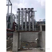 sports stadium chimney exhaust system